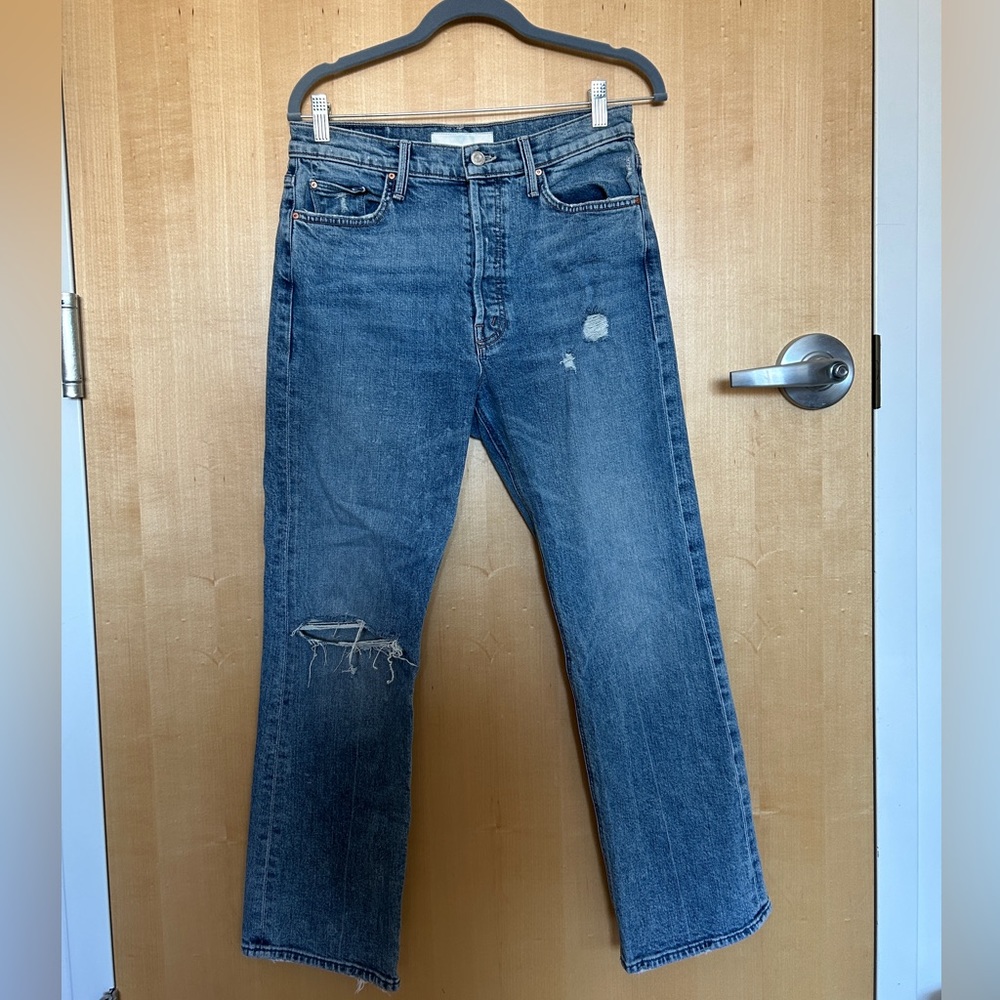 High Waisted MOTHER Jean
